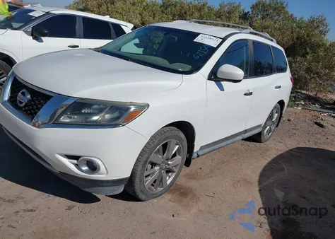 2013 Nissan Pathfinder Platinum from USA, damaged, VIN 5N1AR2MM7DC621528